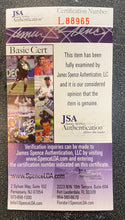 Davey Johnson autographed New York Mets jersey JSA COA