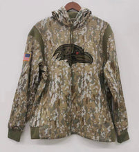 Baltimore Ravens camouflage Salute To Service hoodie