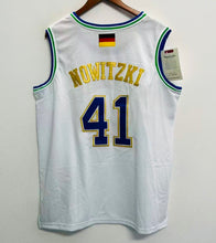 Dirk Nowitzki Dallas Mavericks Official NBA Mitchell & Ness tribute Jersey