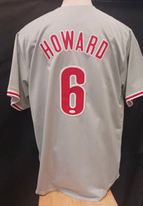 Ryan Howard Philadelphia Phillies autographed custom jersey