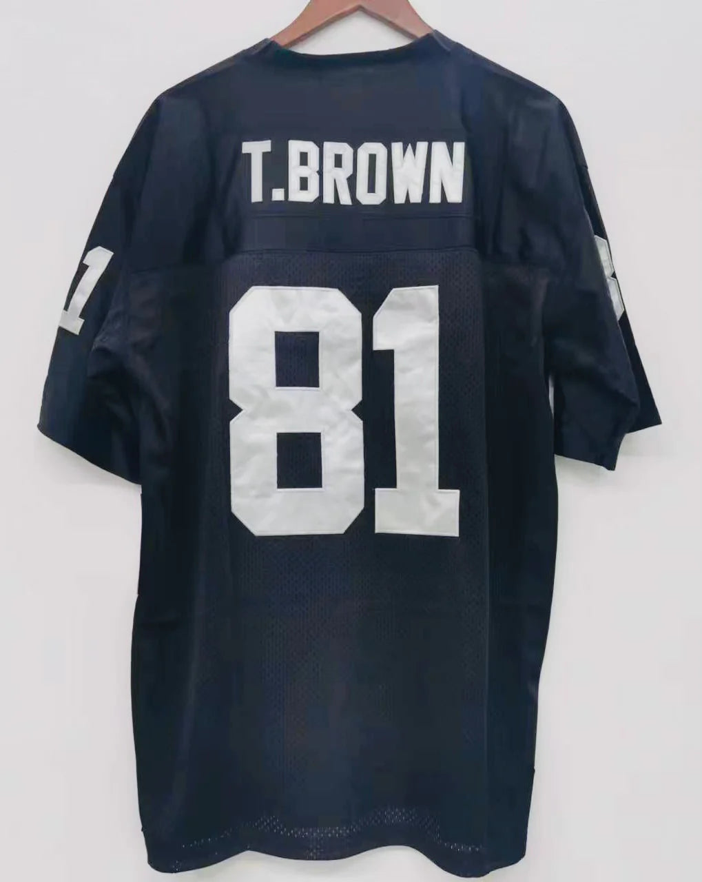 Tim Brown Las Vegas Oakland Raiders Jersey Mitchell & Ness Black