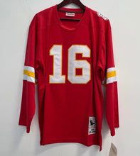 Len Dawson Kansas City Chiefs Official NFL Mitchell & Ness 3/4 sleeve Jersey