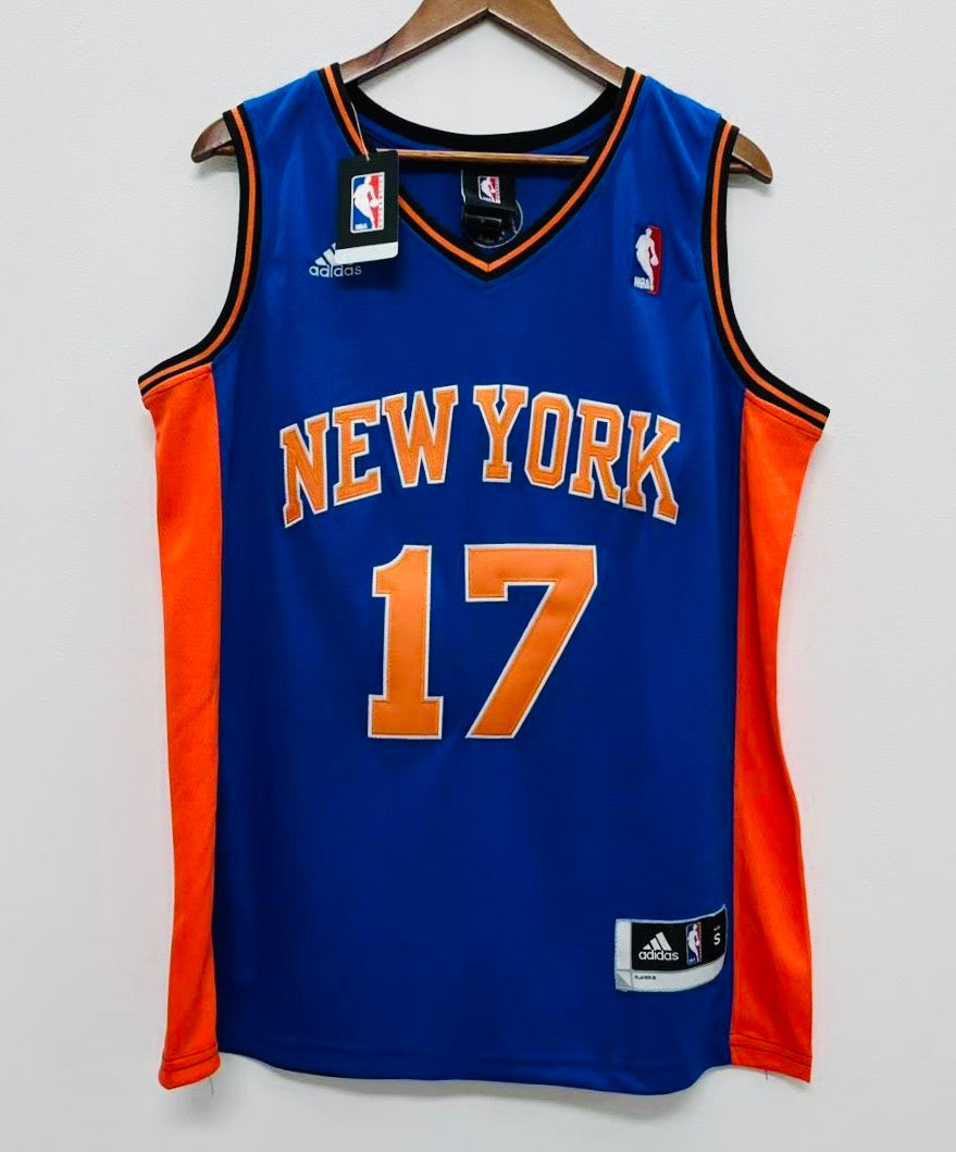 Jeremy Lin New York Knicks Official NBA Jersey Adidas blue