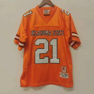 Barry Sanders Oklahoma State Jersey orange