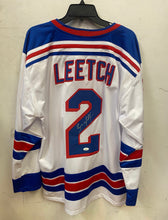 Brian Leetch New York Rangers autographed jersey JSA Witnessed COA
