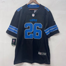 Jahmyr Gibbs Detroit Lions Official NFL Nike Jersey black 2024