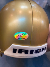 Paul Hornung Notre Dame Autographed Mini Helmet with COA