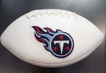 Tennessee Titans Full Size logo Autograph Signature Football