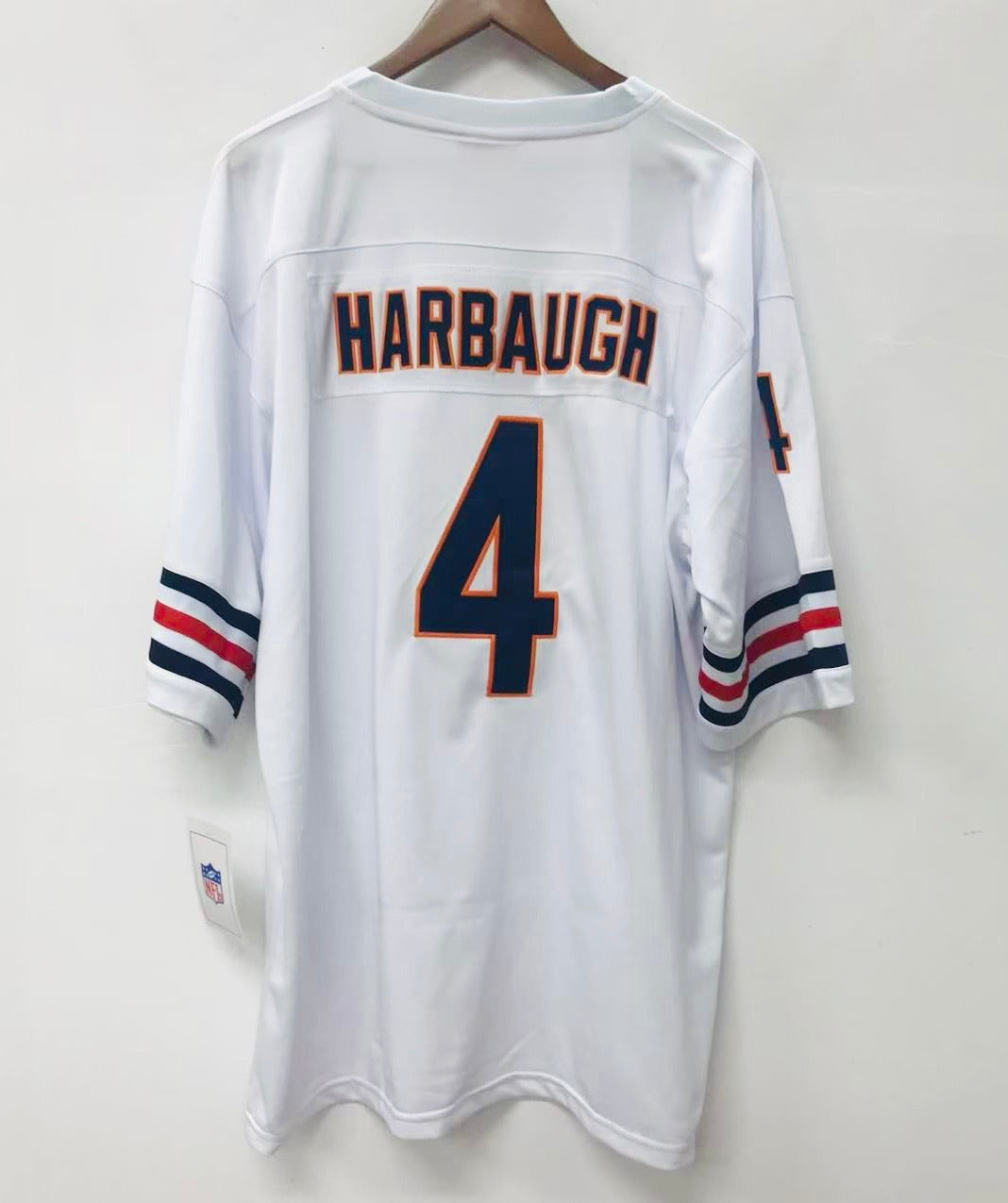 Jim Harbaugh Chicago Bears NFL Mitchell & Ness Jersey white