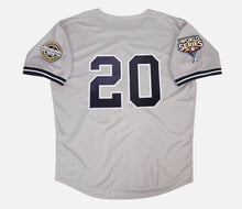 Jorge Posada 2009 World Series New York Yankees Official MLB Jersey Gray