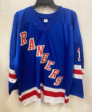 Eddie Giacomin New York Rangers autographed jersey JSA Witnessed COA
