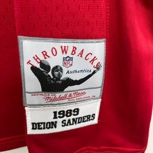 Deion Sanders 1989 Atlanta Falcons Official NFL Mitchell & Ness Jersey