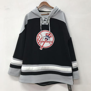 New York Yankees Official MLB hockey style hoodie