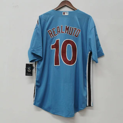 J.T. Realmuto Philadelphia Phillies Jersey blue