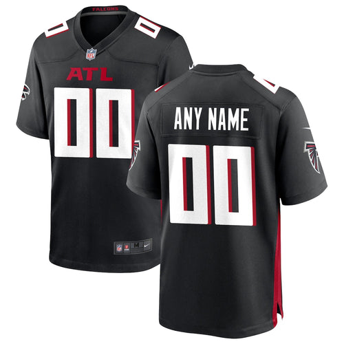Atlanta Falcons Any Name & Number customized YOUTH KIDS Official NFL Jersey black