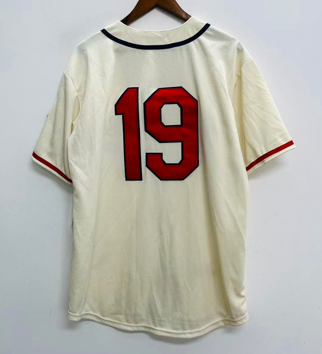 Bob Feller Cleveland Indians Jersey #19 No name on back