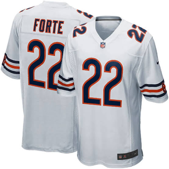 Matt Forte Chicago Bears Official NFL Jersey Nike white