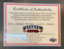 Tom Seaver autographed New York Mets jersey COA