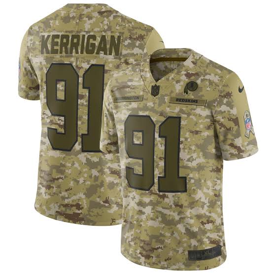 Ryan Kerrigan Washington Redskins Official NFL Salute to Service Jersey Nike