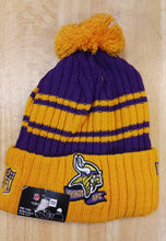 Minnesota Vikings Official NFL New Era winter Knit Hat with Pom Pom