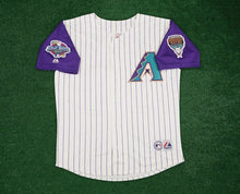 Mark Grace Arizona Diamondbacks 2001 World Series Official MLB Jersey White