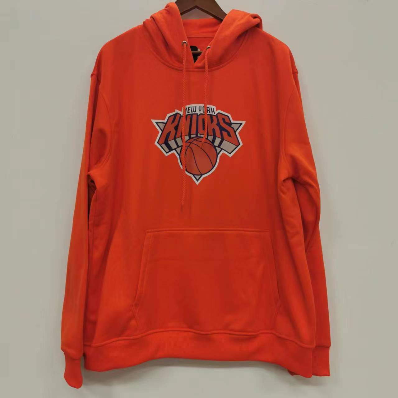 knicks hoodie orange nike