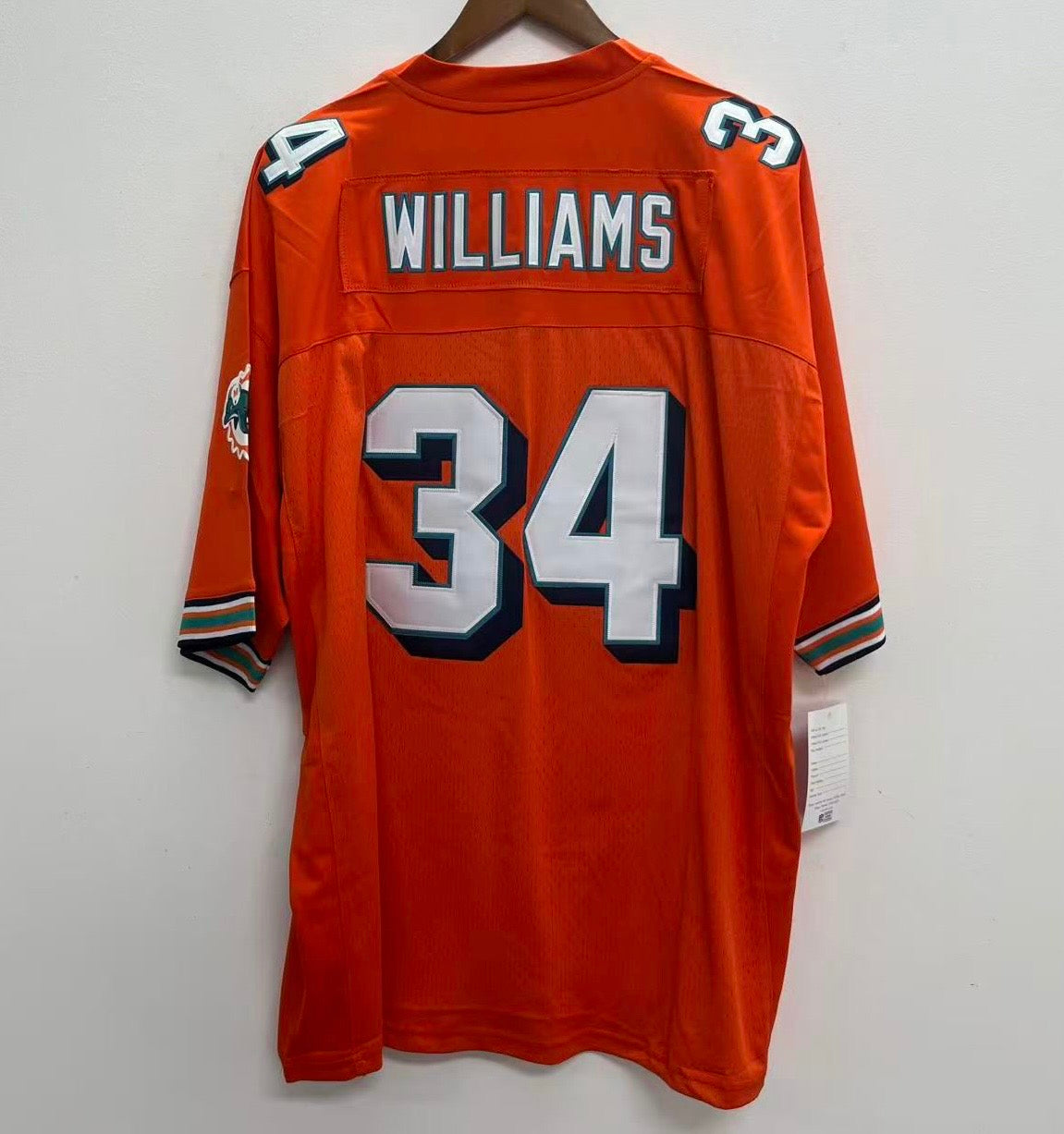 Ricky Williams Miami Dolphins Official NFL Jersey Mitchell & Ness
