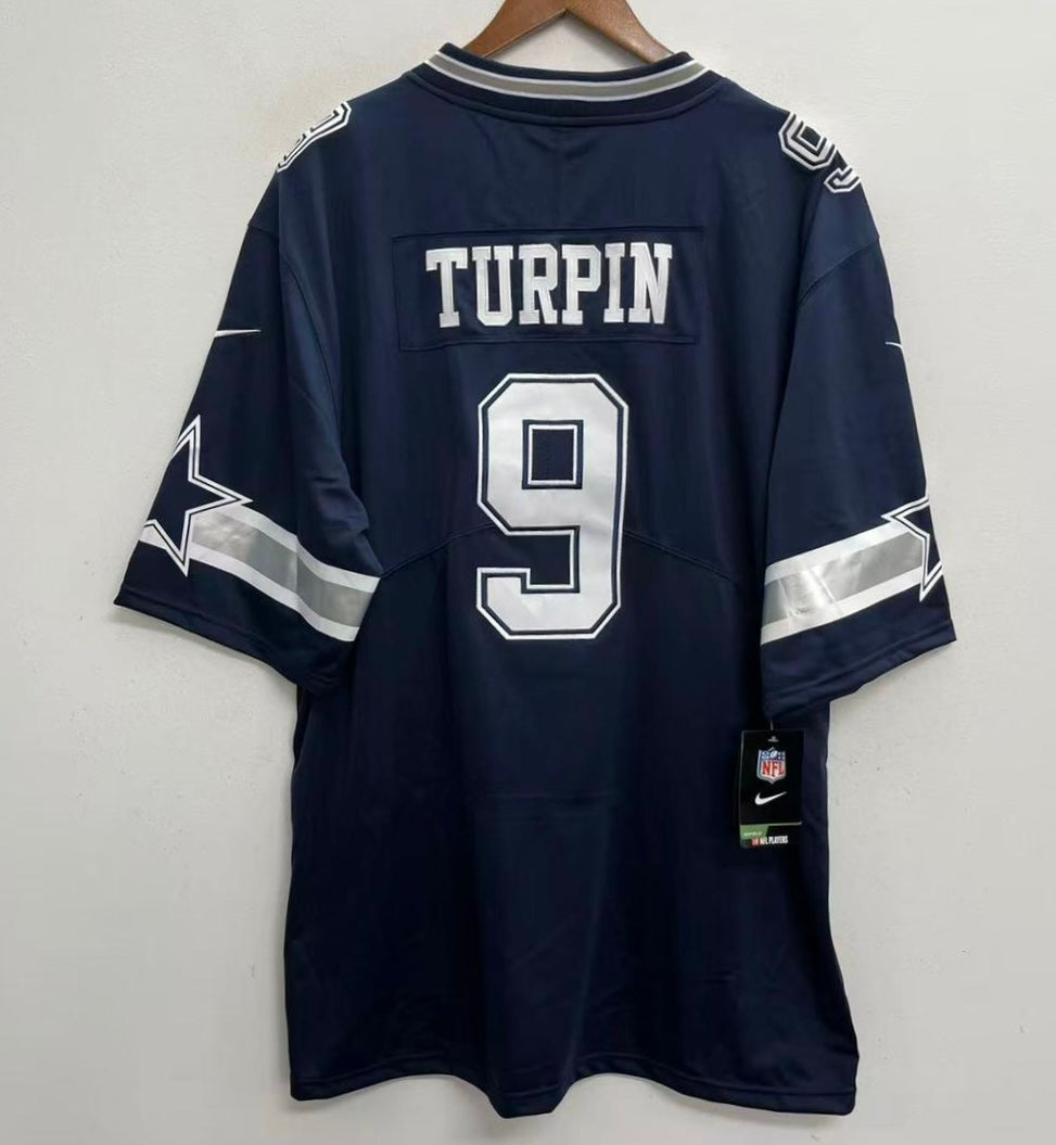 KaVontae Turpin Dallas Cowboys Official NFL Nike Jersey Navy blue