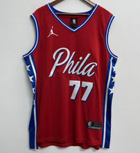 V. J. Edgecombe Philadelphia 76ers Official NBA Jersey Red