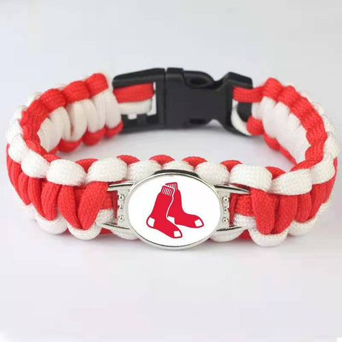 Boston Red Sox snap clasp bracelet