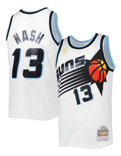 Steve Nash Phoenix Suns Official NBA Jersey Mitchell & Ness White