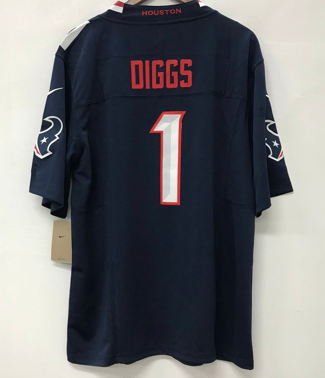 Stefon Diggs Houston Texans official NFL Nike jersey blue