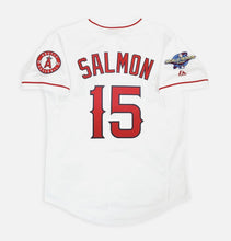 Tim Salmon Anaheim California Angels Official MLB Majestic Jersey white