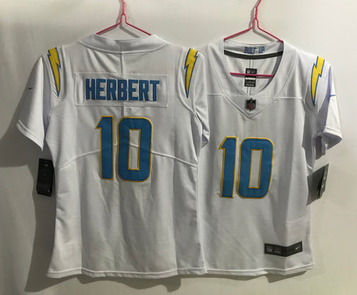 Justin Herbert YOUTH Los Angeles Chargers Jersey white