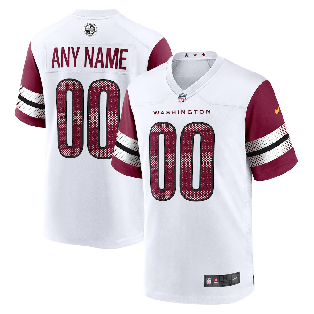 Washington Commanders Any Name & Number customized YOUTH KIDS Official NFL Jersey White
