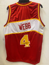 Spud Webb Atlanta Hawks autographed jersey JSA Witnessed COA