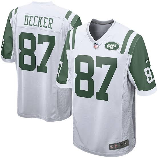Eric Decker New York Jets Official NFL Nike Jersey white