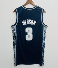 Allen Iverson Georgetown Hoyas Stitched blue NIKE Jersey