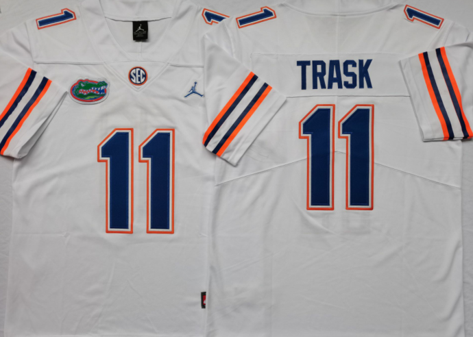 Kyle Trask Florida Gators Jersey white