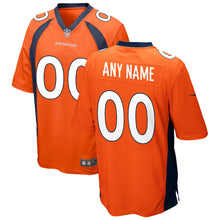 Any name & Number customized Denver Broncos Official NFL Nike Jersey Orange