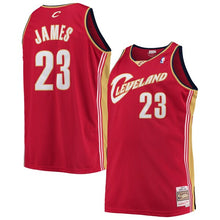 Lebron James 2003-04 Cleveland Cavaliers Official NBA Mitchell & Ness Jersey