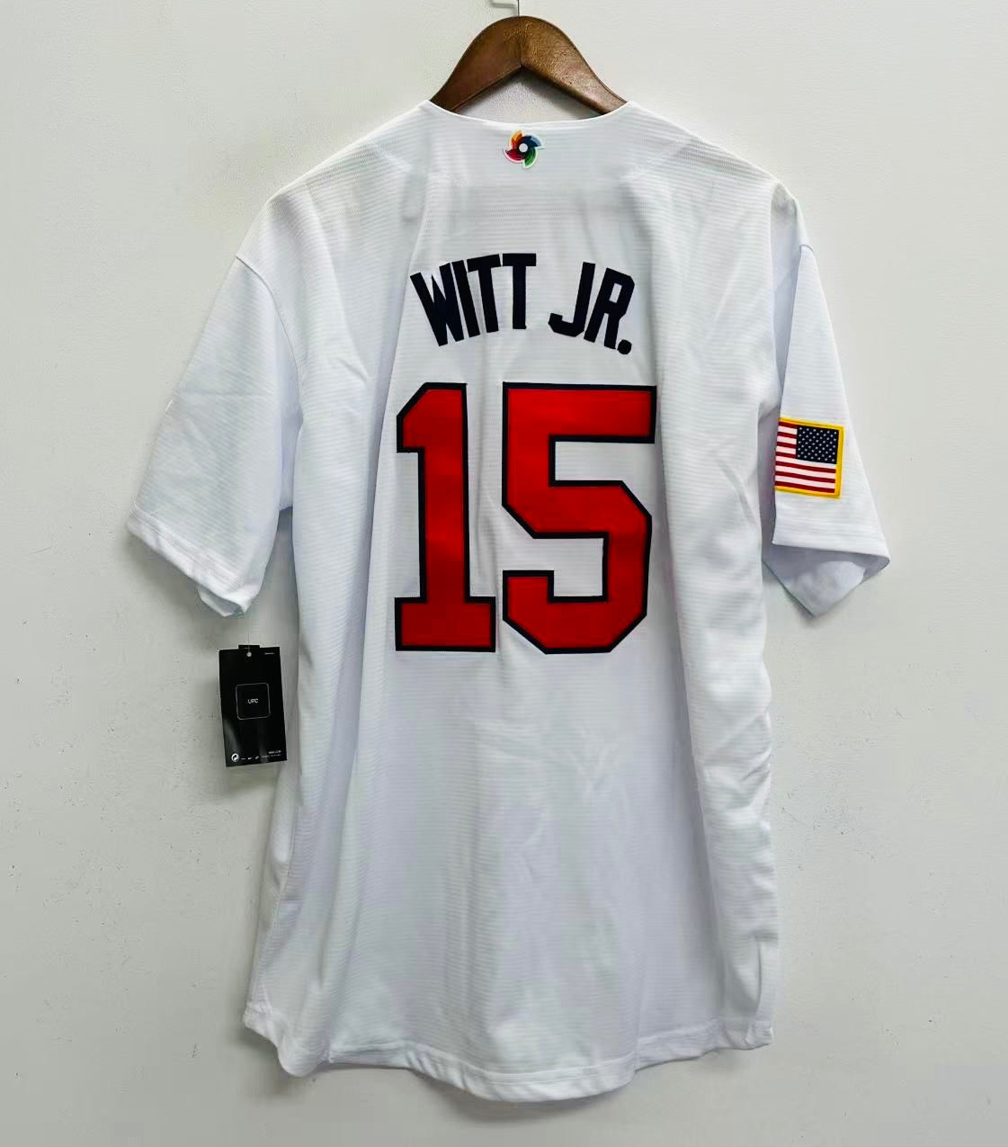 Bobby Witt Jr. Team USA Baseball Jersey Nike white – Classic