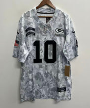 Jordan Love YOUTH KIDS Official NFL Green Bay Packers Nike Salute To Service Jersey