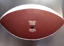 Carolina Panthers Full Size logo Autograph Signature Football