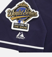 Omar Vizquel Cleveland Indians MLB Official 1995 World Series Majestic Jersey