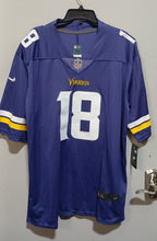 Justin Jefferson Minnesota Vikings Official NFL Nike Jersey purple