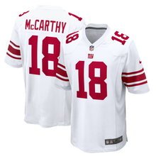 J.J. McCarthy New York Giants Official NFL Nike Jersey white  PRE ORDER