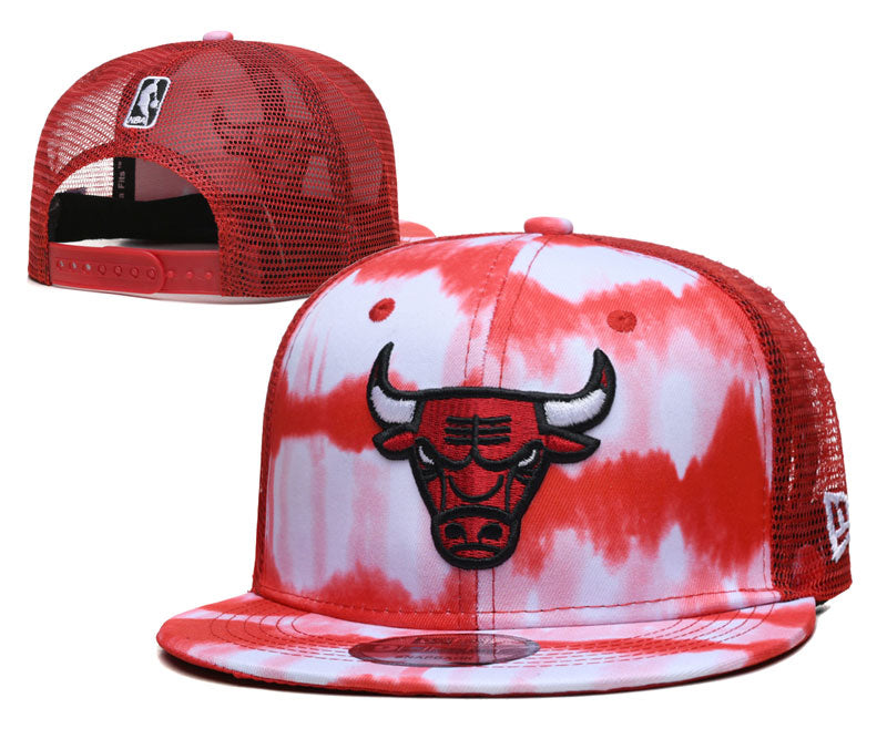 Chicago Bulls New Era Hat adjustable mesh back red