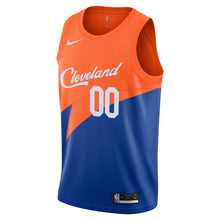 Choose Any NAME and NUMBER customized Cleveland Cavaliers Official NBA Nike Jersey blue/orange