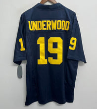 Bryce Underwood YOUTH KIDS Michigan Wolverines Official NCAA Jersey blue